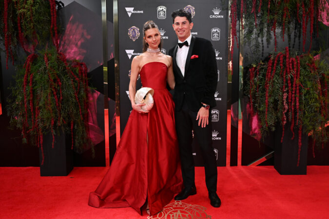 Fremantle's Bailey Banfield steps out with girlfriend Julia Edwards